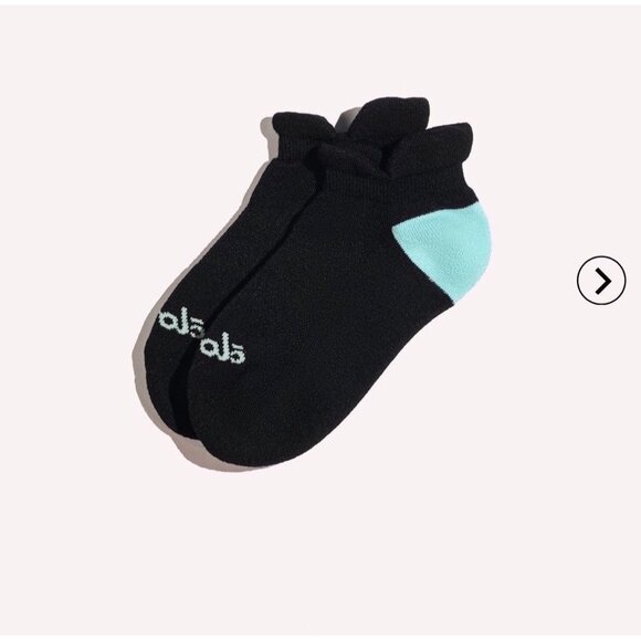 Clove Ankle Socks Black & Mint Medium Lightweight & Comfortable Design women new - Picture 2 of 7